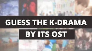 K-DRAMA QUIZ: Guess the K-drama by OST part 2