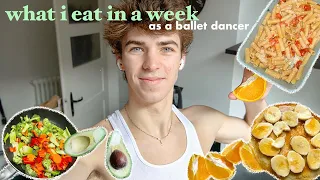 what I eat in a week as a professional ballet dancer