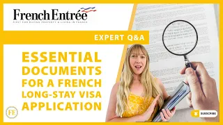 Essential documents for a French long-stay visa application ✅
