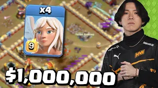 Klaus SWITCHES TO QUEEN CHARGE in Golden Ticket QUALIFIERS (Clash of Clans)