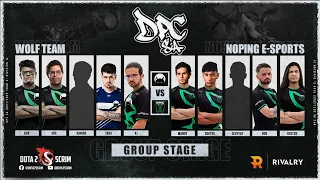 Wolf Team vs NoPing e-sports - DPC SA 2021/22 Tour 2: Division II - Group Stage - B03