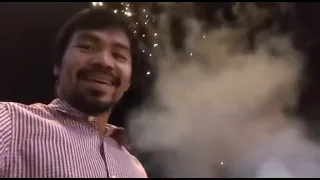 manny pacquiao and his iconic new year greeting | filo stan twitter