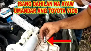 Dahilan na ayaw umandar ang sasakyan na Toyota vios