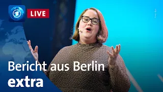 Bericht aus Berlin extra mit Ricarda Lang (Bündnis 90/Die Grünen)