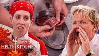 Chef Ramsay’s FUMING over Raw Steaks on Steak Night | Hell’s Kitchen