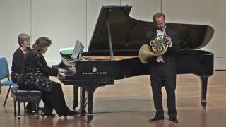 "Csardas" Eric Ruske, horn & Lela York, piano comp.Vittorio Monti