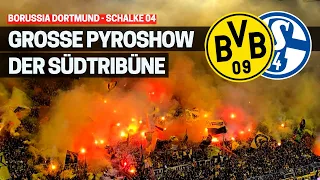Borussia Dortmund mit großer Pyroshow gegen Schalke 04!