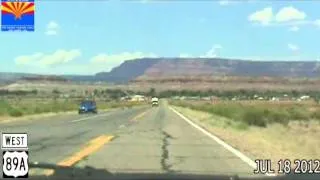 Cortez CO to Las Vegas NV Time Lapse Drive