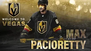 Max Pacioretty traded to the Vegas Golden Knights