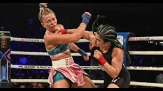 Пейдж Ванзант VS Рейчел Остович (Видео боя)/Paige VanZant VS Rachael Ostovich (Fight) BKFC19