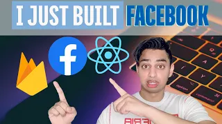I just created my “own” version of Facebook using React and firebase