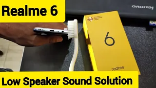 Realme 6 : Increase Speaker Volume : Low Sound Solution