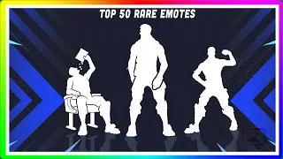 Top 50 RARE EMOTES in April 2024!