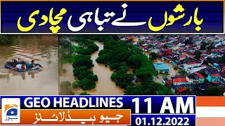 Geo News Headlines Today 11 AM | Brazil: Heavy rain and landslides | 1st December 2022