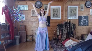 Bellydance Practice to Bahlam Beek (I saw you in my dream)