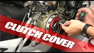 Ducati Panigale V4 clear clutch cover   V4EVO.COM