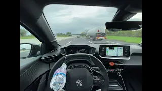 Peugeot 208 GT  lane positioning assist trick