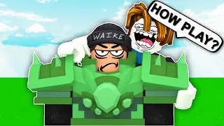 I carried NOOBS to VICTORY in Roblox Bedwars...