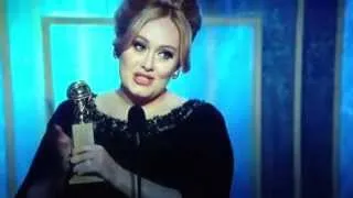 Singer Adele Shocked! Wins Golden Globe Awards for score James Bond 007, received by Jennifer Lopez