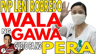 1 BILLION BUDGET HININGI NI FVP LENI ROBREDO | SARAH ELAGO GUSTONG BAWASAN ANG INTELLIGENCE BUDGET