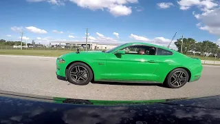 2019 5.0 Auto vs 2017 Camaro SS 8 Speed Auto / Both Stock