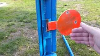 DIY Duelling tree steel target power factor adjustable