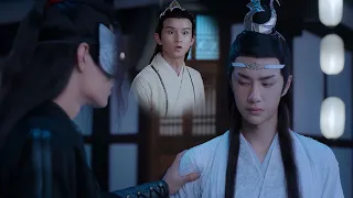 Child is too rebellious Lanzhan wants to scold him and is stopped by Weiying