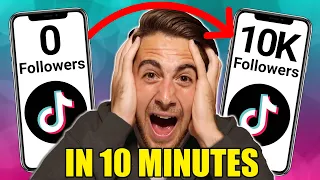 How To Get 10,000 TikTok Followers FOR FREE in 10 Minutes (get monetized fast)