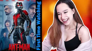 Ant-Man (2015) is REALLY FUNNY | First Time Watching | Movie React & Review