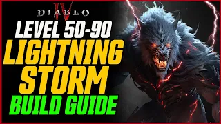 Lightning Storm Druid Midgame Guide (Level 50-90)! No Tempest Roar! // Diablo 4 Season 3