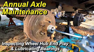 RV How To: Annual Axle Maintenance