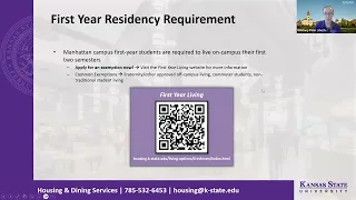 Housing and Dining Services Room Selection Webinar for the 2024-2025 Academic Year