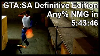 GTA:SA Definitive Edition Any% NMG in 5:43:46
