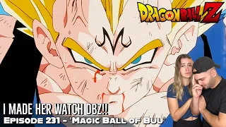 MAJIN VEGETA'S EPIC SPEECH! BUU'S EGG IS READY TO HATCH! Girlfriend's Reaction DBZ Episode 231