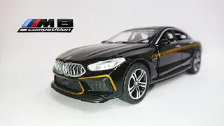 BMW M8 GRAN COUPE "MANHART" | Diecast model car 1:32 scale |Обзор масштабной модели