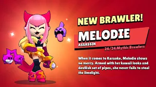 New Mythic Brawler Melodie | Brawl Stars