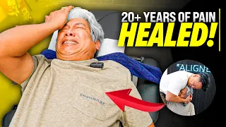 EMOTIONAL: ‘PAINFUL' NECK CRACK *HEALS* VETERAN'S 20 YEAR PAIN!😭🔥 | Asmr Chiropractic | Dr Tubio