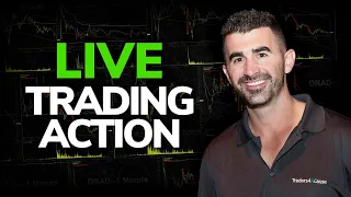 LIVE TRADING ACTION - Scaling & Reactive Trades - June 9th