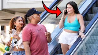 Awkward Phone Calls On The Escalator 18 !!