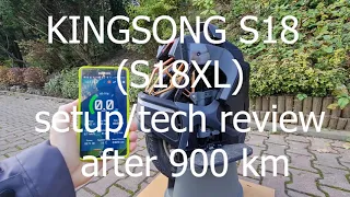 Kingsong S18 (S18XL) setup/mods LONG review