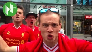 "Unreal" atmosphere in Liverpool for the Champions League Final