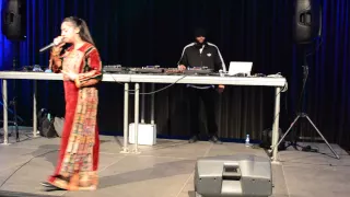 Shadia Mansour live performance (Pilsen, Czech republic)