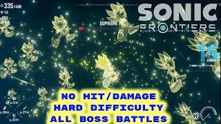 Sonic Frontiers No Hit/Damage All Bosses Hard Difficulty Bonus Hidden Final Boss PC Steam