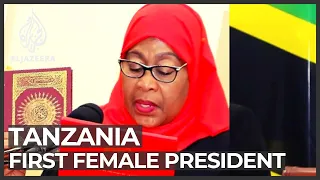 Tanzania swears in new president after sudden death of Magufuli