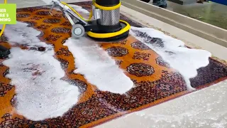 Rug Washing Process - Mother Nature's Cleaning