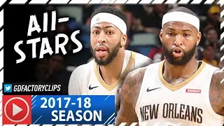 Anthony Davis & DeMarcus Cousins Full Highlights vs Grizzlies (2018.01.20) - 45 Pts Combined, NASTY!