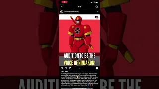 My Audition for Ninjakon (The Last Ninjetti/Power Rangers: Unworthy)