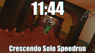 Crescendo solo any% speedrun (11:44) *former world record*
