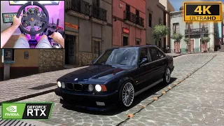 BMW M5 E34 | Forza Horizon 5Steering Wheel Gameplay enjoy forza horizon 5 | Steering Wheel Gameplay