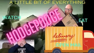 HODGEPODGE: A Mix of Trying A New Snack, Opening a Package, Clifford's Tower Update, Jim Beam Advert